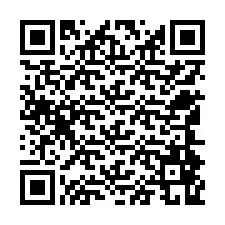 QR код за телефонен номер +12544869544