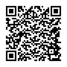 Kode QR untuk nomor Telepon +12544873692