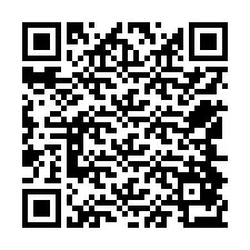 Código QR para número de teléfono +12544873693