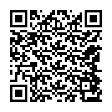 Codice QR per il numero di telefono +12544873695