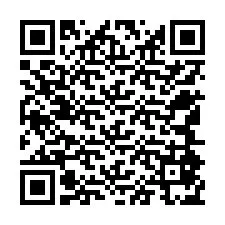 QR код за телефонен номер +12544875830