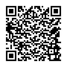 Kode QR untuk nomor Telepon +12544962863