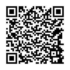 電話番号のQRコード +12544981641