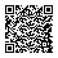 QR Code สำหรับหมายเลขโทรศัพท์ +12544985475