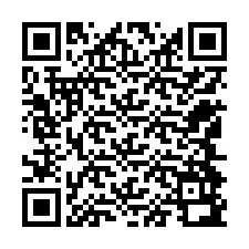 QR Code pour le numéro de téléphone +12544992665