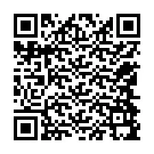 Código QR para número de teléfono +12544995679