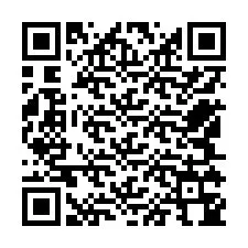 QR код за телефонен номер +12545344437