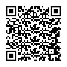 QR-код для номера телефона +12545429742