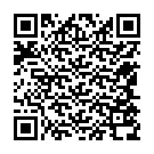QR Code pour le numéro de téléphone +12545538362