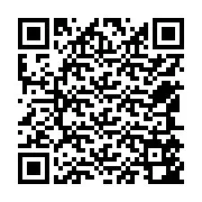 Código QR para número de teléfono +12545542443