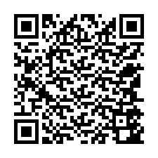 QR-code voor telefoonnummer +12545542874