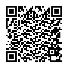 QR-code voor telefoonnummer +12545870672