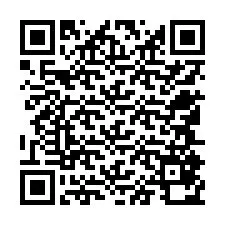 QR код за телефонен номер +12545870678