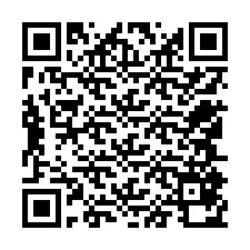 QR Code pour le numéro de téléphone +12545870679