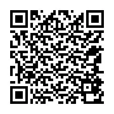 Código QR para número de teléfono +12545870680