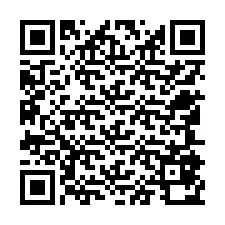 QR-koodi puhelinnumerolle +12545870918