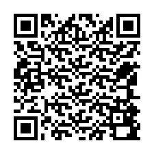 Codice QR per il numero di telefono +12545890203