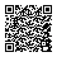 QR Code pour le numéro de téléphone +12545890973