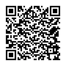 QR Code pour le numéro de téléphone +12545924927