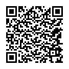 QR Code pour le numéro de téléphone +12545924965