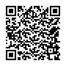 Kode QR untuk nomor Telepon +12545928557