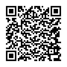 Codice QR per il numero di telefono +12545936922