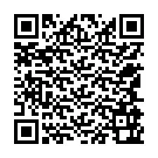 QR-code voor telefoonnummer +12545962564