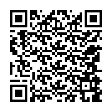 QR Code pour le numéro de téléphone +12545989574