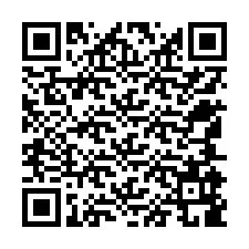 QR-код для номера телефона +12545989580