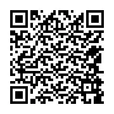 QR код за телефонен номер +12545989672