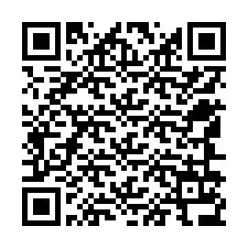 QR Code pour le numéro de téléphone +12546136410