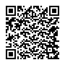 Código QR para número de teléfono +12546251692