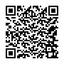 QR-код для номера телефона +12546262635