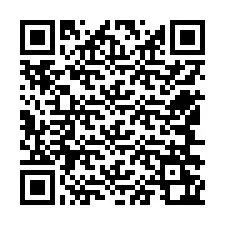 QR kód a telefonszámhoz +12546262636