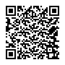 Kod QR dla numeru telefonu +12546262637