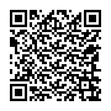 QR-код для номера телефона +12546267414