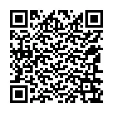 QR-Code für Telefonnummer +12546267450