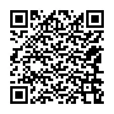 QR-код для номера телефона +12546268825