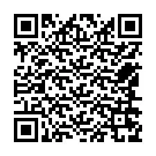 Código QR para número de teléfono +12546279897