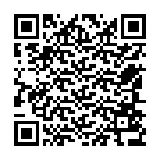 Código QR para número de teléfono +12546536747