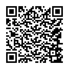 QR Code pour le numéro de téléphone +12546543939