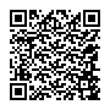 Código QR para número de teléfono +12546547758