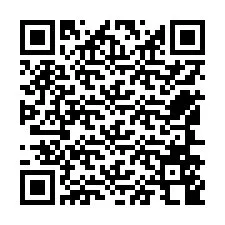 Kod QR dla numeru telefonu +12546548747