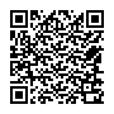 Kod QR dla numeru telefonu +12546720187