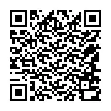 Código QR para número de teléfono +12546730761