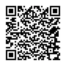 Código QR para número de teléfono +12546734243