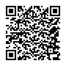 QR-code voor telefoonnummer +12546736673