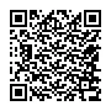 Código QR para número de teléfono +12546736676