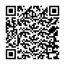 QR-код для номера телефона +12546738643