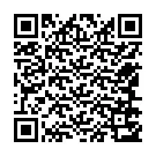 QR-Code für Telefonnummer +12546753936